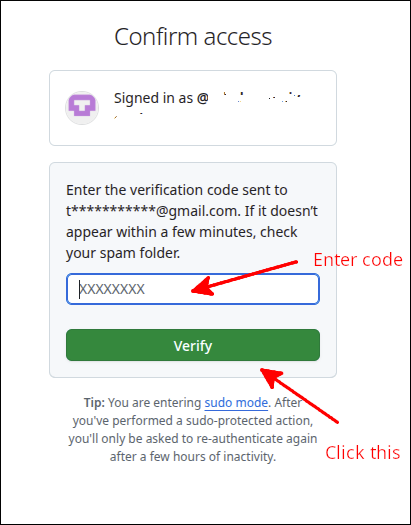 verify access