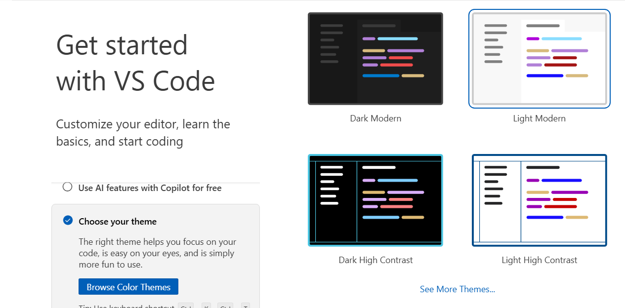 light modern selected