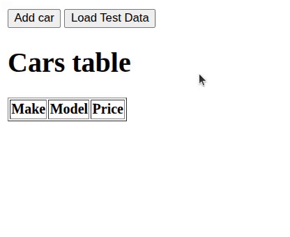 sort table by column