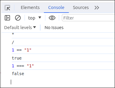 double equals vs triple equals