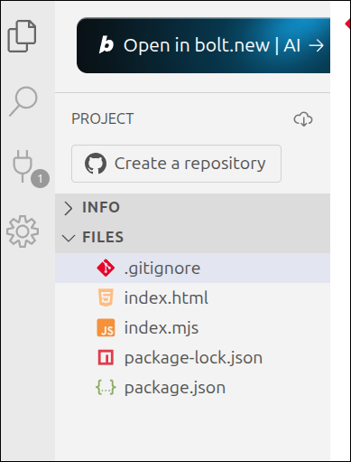 files in project